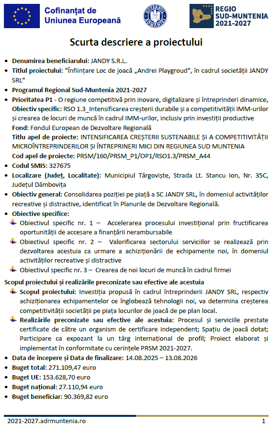 Afis Proiect PRSM